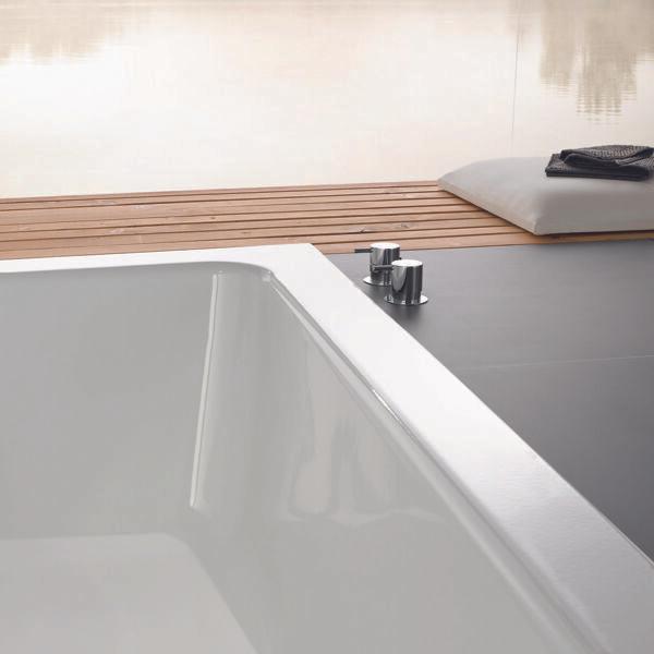 Produktbild Bette One, mit rundem Ablauf, 180x80cm, 3313 (158 l, 180 cm, 80 cm)