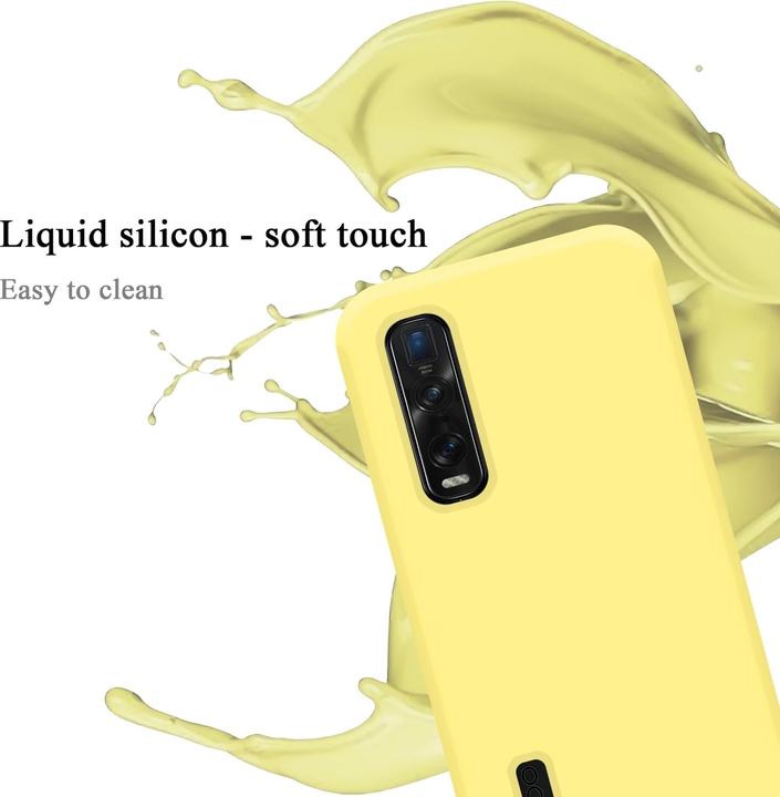 Produktbild Cadorabo TPU Liquid Silicone Case Hülle für Oppo FIND X2 PRO (Oppo Find X2 Pro)