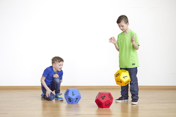 Actual product image Volley ELE cube, 12-sided