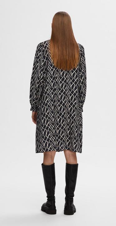 Image du produit Selected Femme Robe chemisier imprimée (36)
