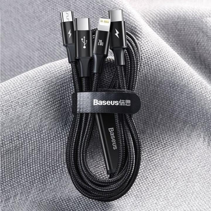 Produktbild Baseus Rapid Series 3in1 (1.50 m, USB 3.0)
