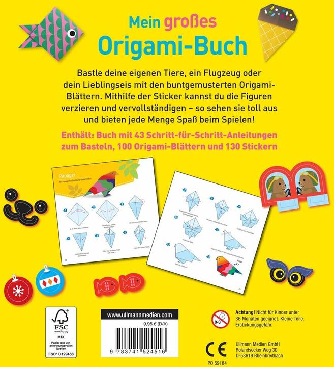 Immagine prodotto Il mio grande libro di origami