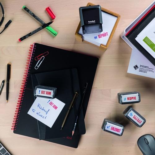 Actual product image Trodat Office Printy 4912 self-inking stamp