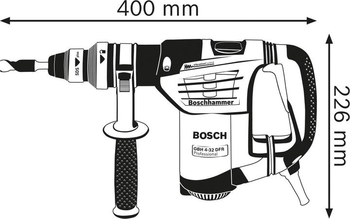 Image du produit Bosch Professional Marteau perforateur (Fonctionnement sur secteur)