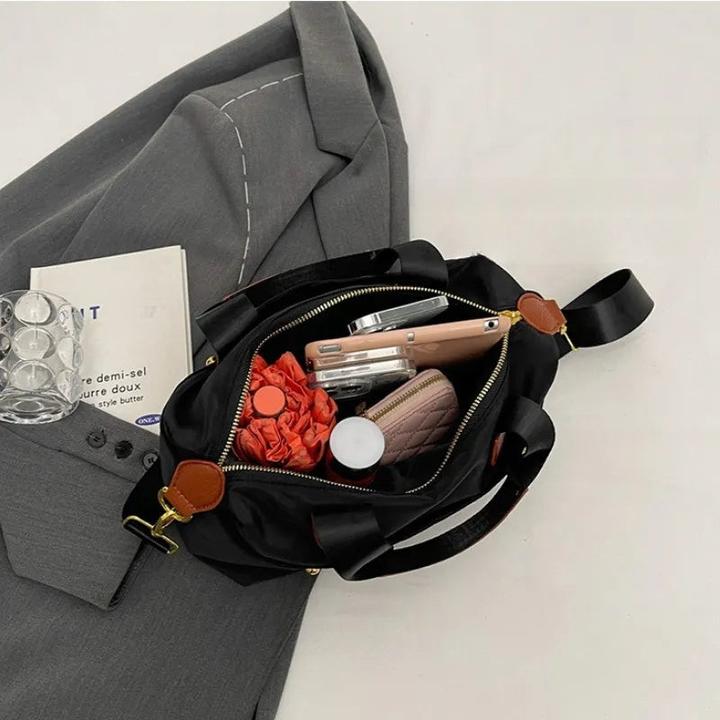Image du produit Only-Bags.Store Multi Pocket Crossbody Bag, sac à bandoulière imperméable à la mode, poids léger pour le travail et
