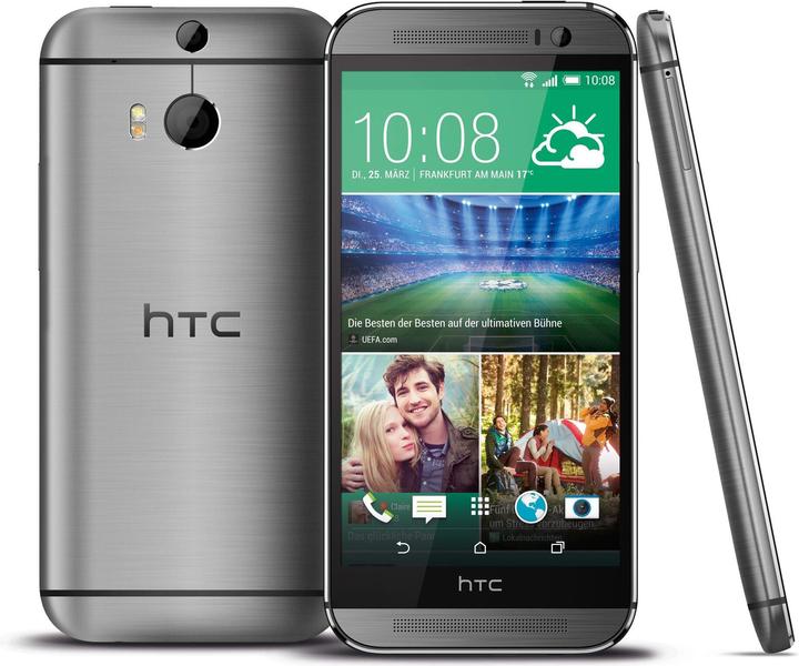 Produktbild HTC One (M8s) (16 GB, Gunmetal Grey, 5", Single SIM, 13 Mpx, 4G)