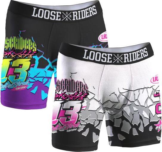 Loose Riders Sport Boxer Brief (2-Pack Set) (L, 2er Pack)