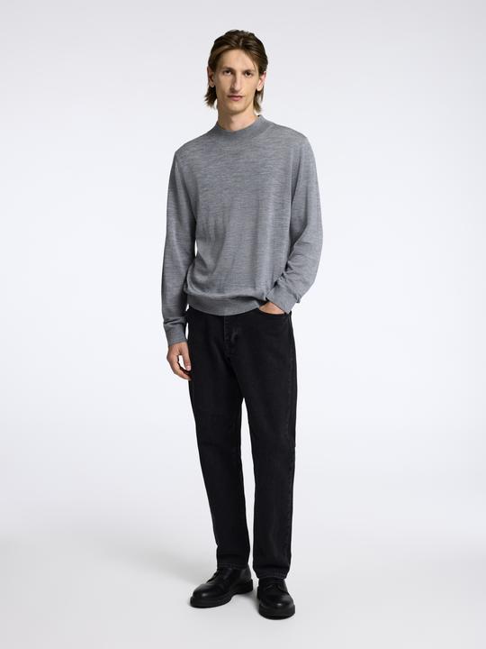 Actual product image Selected Homme 100% merino wool mock neck jumper (XXL)
