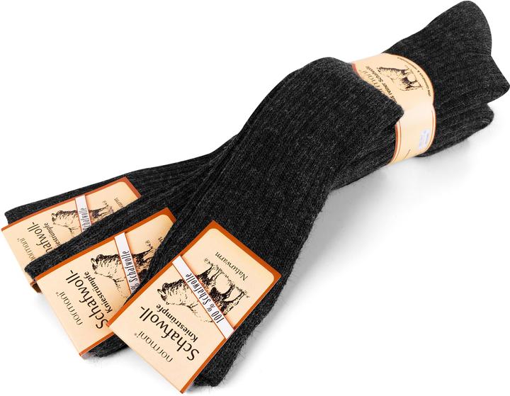 Actual product image Normani 3 pairs of sheep's wool knee socks (pack of 3, 43 - 46)
