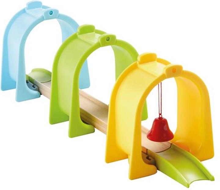 Actual product image Haba Kullerbü Knikkerbaan - Uitbreidingsset - Belletjestunnel