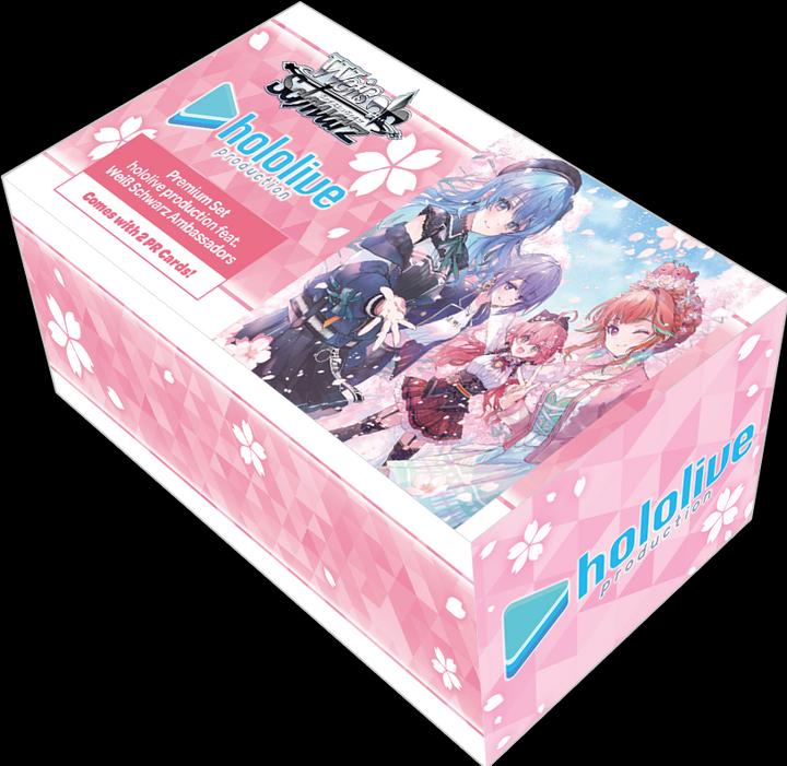 Actual product image Bushiroad Hololive production feat. White Black Ambassadors Premium Set - White Black TCG - EN (English, Booster Pack)