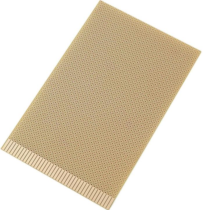 Image du produit Tru Components Europlatine papier dur (L x l) 160 mm x 100 mm 35 µm pas 2.54 mm SU527661 Contenu 1 pc. (Plaque de circuit)