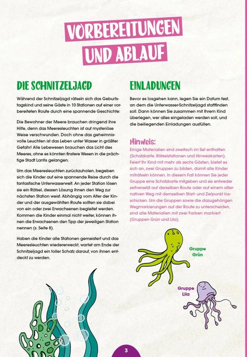 Image du produit Set: Abenteuer Schnitzeljagd – Das Geheimnis der Meerjungfrauen (Allemand, Linnéa Bergsträsser, 2023)