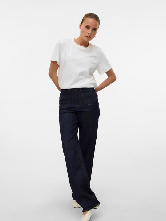 Produktbild Vero Moda VMTESSA Hohe Taille Weiter Beinschnitt Jeans Weit geschnitten (W26/L32)