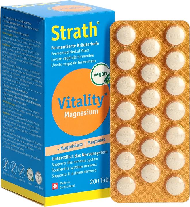 Actual product image Strath lity + magnesium (200 Piece, Pills, 160 g)
