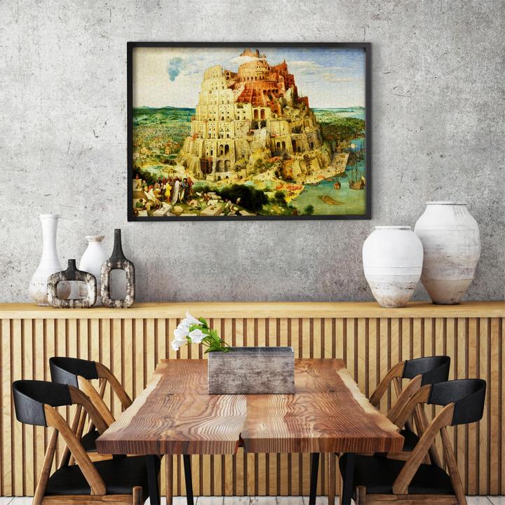 Productafbeelding Enjoy Puzzle ENJOY-1146 - Pieter Bruegel: De toren van Babel, legpuzzel, 1000 stukjes (1000 onderdelen)