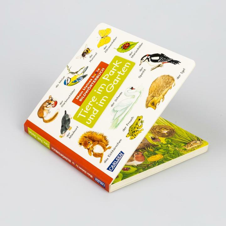 Produktbild Mein kleines buntes Bildwörterbuch: Tiere im Park und im Garten (Deutsch, Christine Henkel, 2024)