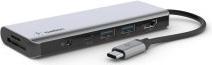 Productafbeelding Belkin 7-in-1 multipoort (USB-C, 2 Havens)