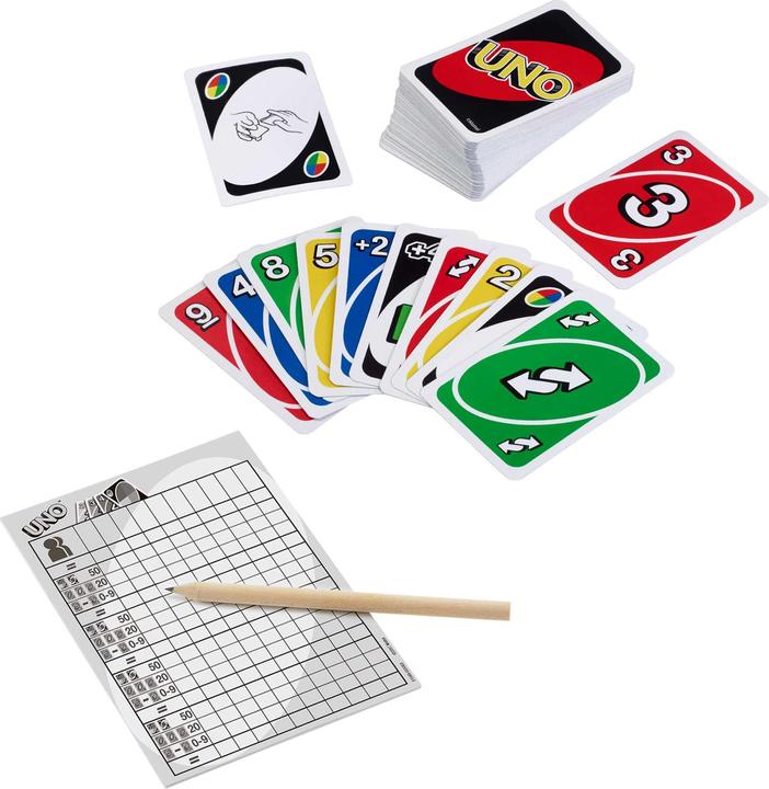 Produktbild Mattel Games Uno Kartenspiel Deluxe in Metalldose (Deutsch, Französisch, Italienisch)