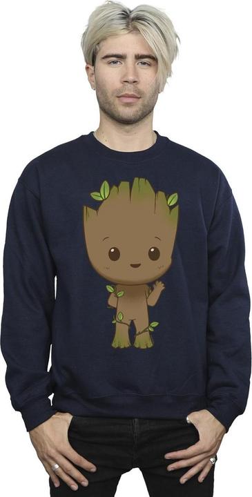 Immagine prodotto I Am Groot Chibi Wave Pose Felpa Uomo (S)