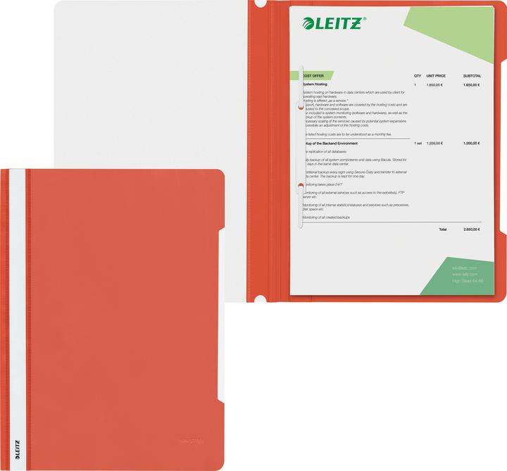 Image du produit Leitz Agrafeuse standard en plastique (A4, 1 x)