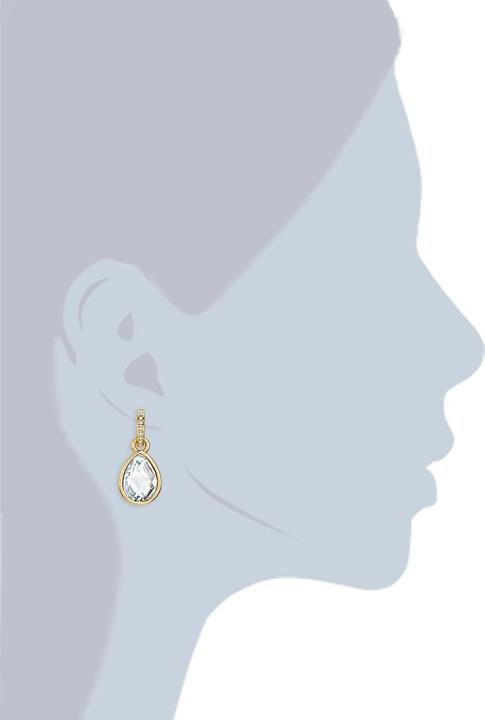 Produktbild Lulu & Jane Metall-Legierung verziert mit Kristallen von Swarovski® gelbgold - 33458 (Metall-Legierung)