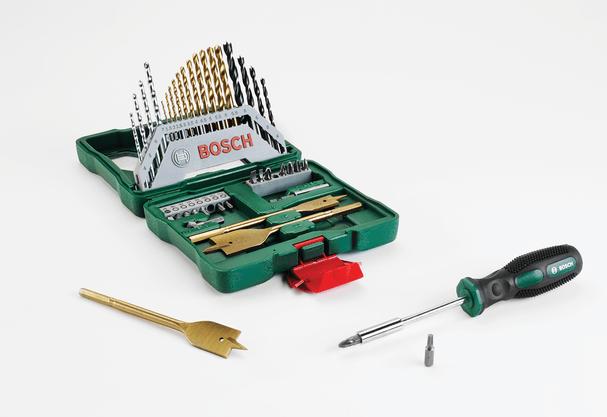 Produktbild Bosch Zubehör X-Line TiN-beschichtetes Set, 40-tlg. (1.5 mm, 2 mm, 2.5 mm, 3 mm, 3.5 mm, 4 mm, 4.5 mm, 5 mm, 5.5 mm, 6 mm, 6.5 mm, 7 mm, 7.5 mm, 8 mm, 8.5 mm, 9 mm, 9.5 mm, 10 mm, 10.5 mm, 11 mm, 16 mm, 22 mm, 32 mm)