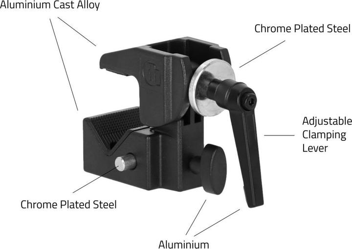 Actual product image Adam Hall SCP 710 B SET 1 Universal hook