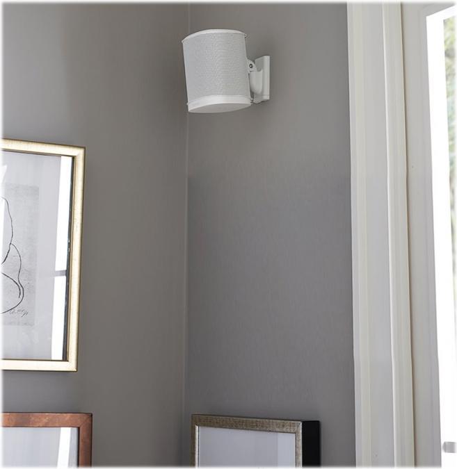 Actual product image Sanus Wall bracket for Sonos ONE, PLAY:1 & 3 (1 pair, Wall installation, Pivoting, Tiltable)