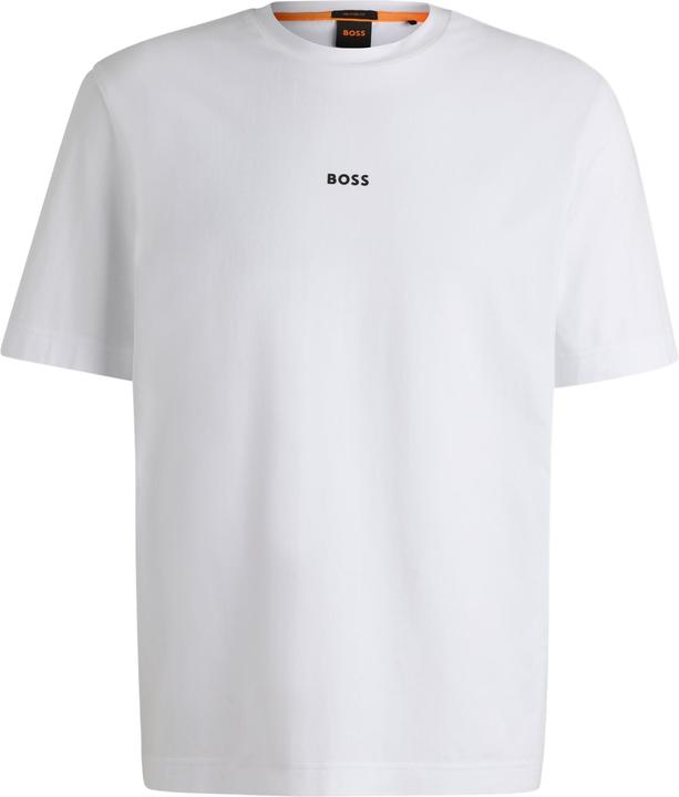 Actual product image Hugo Boss Boss Orange Short Sleeve TChup T-Shirt Relaxed Fit White (3XL)
