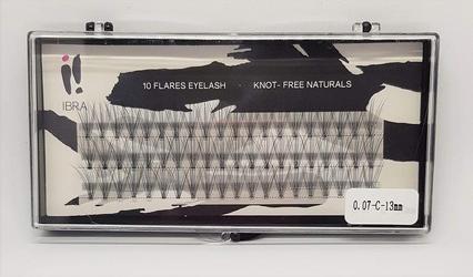 Produktbild Ibra Tufts Of False Eyelashes 0.07 C-13Mm (Künstliche Wimpern)