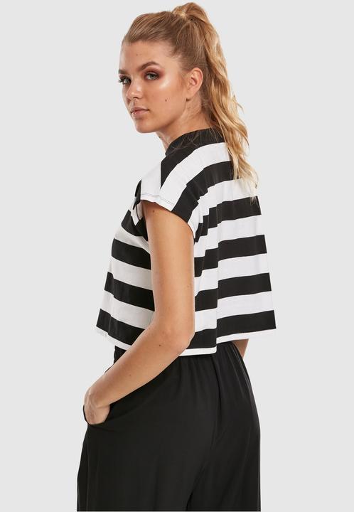 Produktbild Urban Classics Ladies Stripe Short Tee (M)