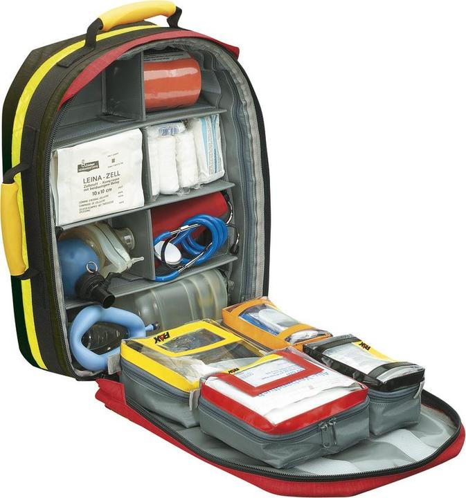 Produktbild Dönges Notfallrucksack First Responder DIN 13155, PAX-Plan, rot