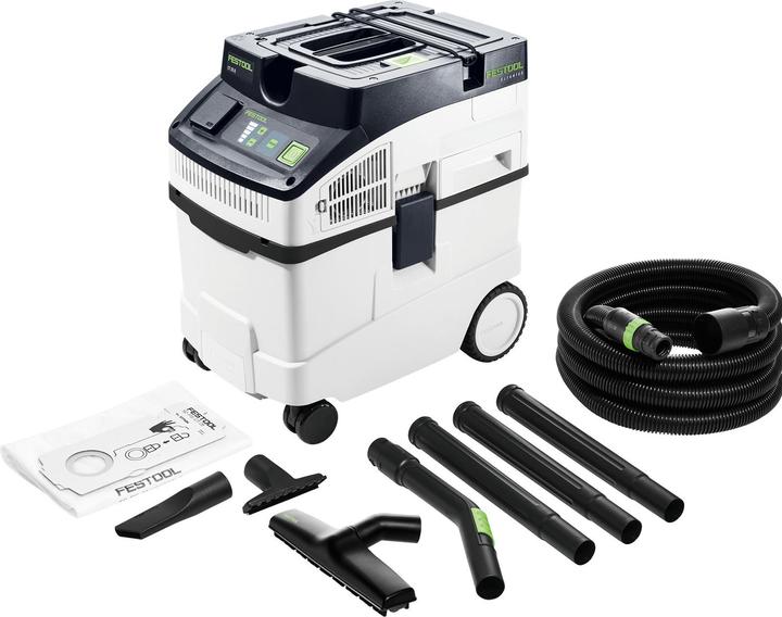 Image du produit Festool Aspirateur mobile Aspiration Accessoires de nettoyage CLEANTEC CT 25 E-Set 577536 (Aspirateur eau et poussière)