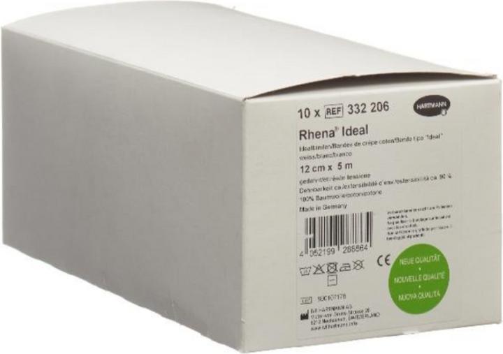 Produktbild Rhena Ideal Elastische Binde 12cmx5m weiss 10 Stk