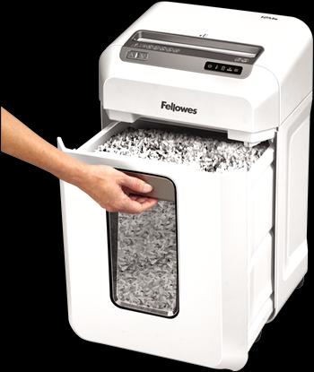 Actual product image Fellowes Powershred® 12Ms mini particle cut shredder (Particle cut)