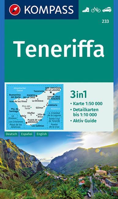 Actual product image Compass Map Tenerife