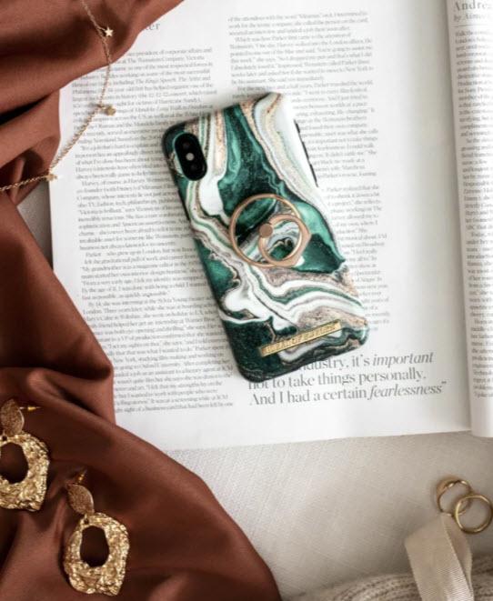 Actual product image iDeal Of Sweden Selfie-Ring Golden Jade