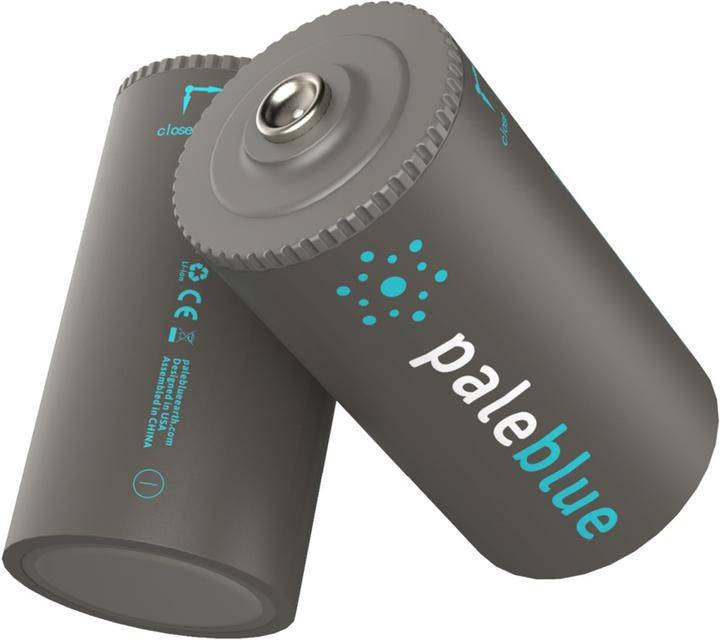 Actual product image Pale Blue Batteries D (2 pcs., D, 5000 mAh)