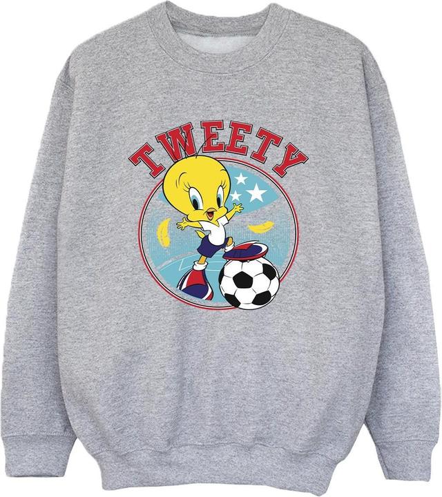 Actual product image Looney Tunes Boys Tweety Football Circle Sweatshirt (128)