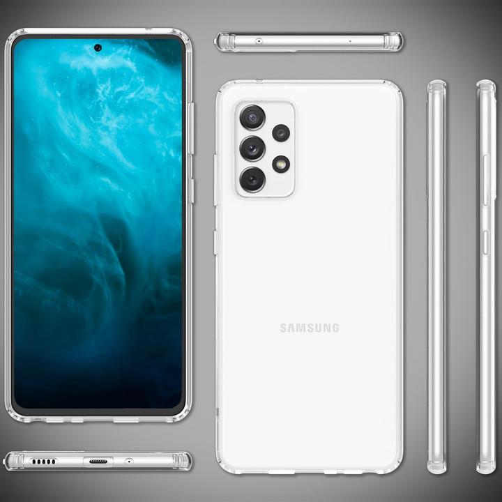 Actual product image Nalia Clear Transparent Hybrid Sleeve (Samsung Galaxy A53)