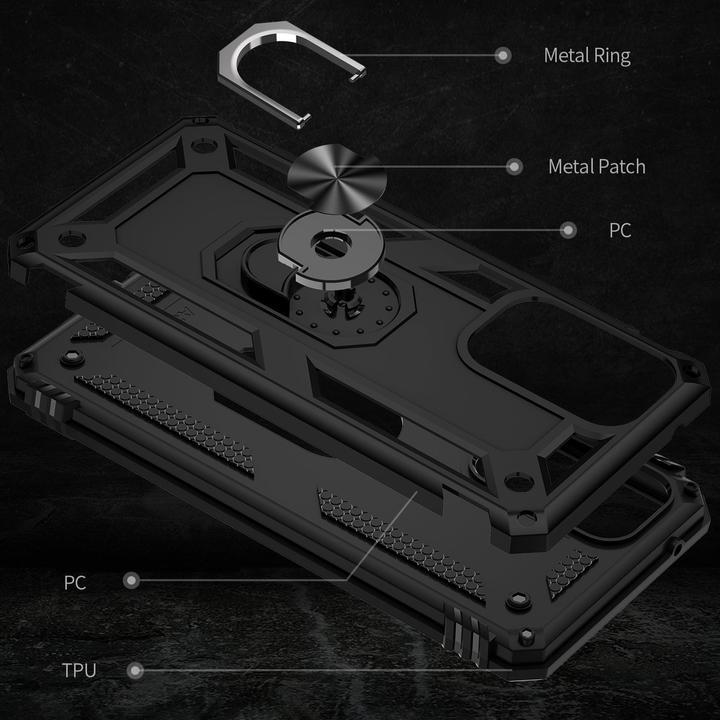 Immagine prodotto Nalia Copertura antiurto dell'anello in stile militare (Samsung Galaxy A33)