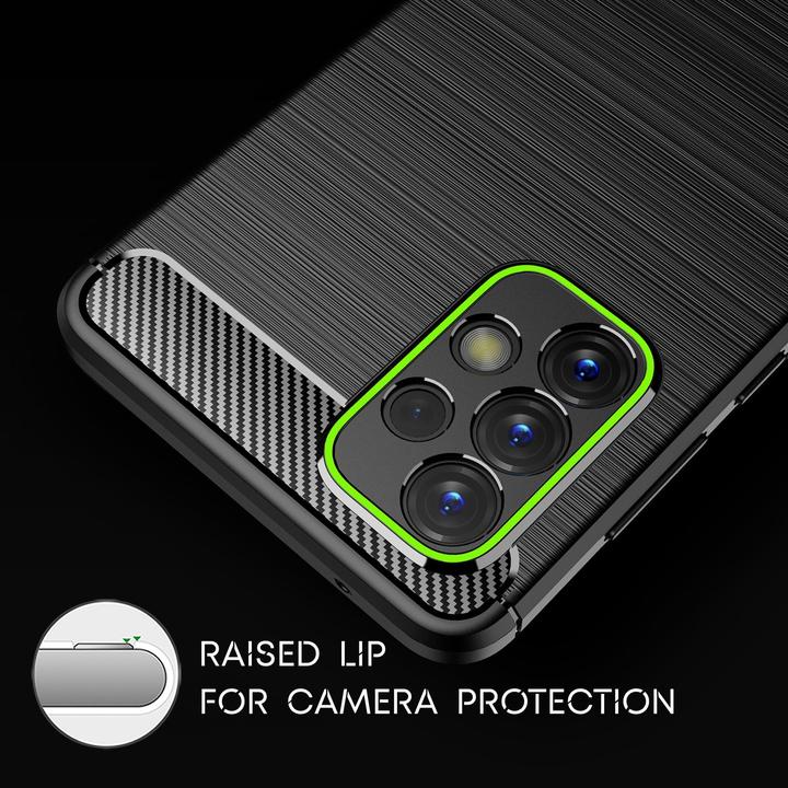 Immagine prodotto Nalia Copertura in silicone effetto carbonio (Samsung Galaxy A53)