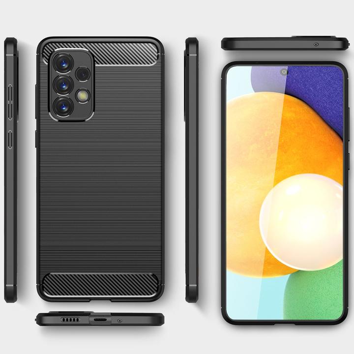 Immagine prodotto Nalia Copertura in silicone effetto carbonio (Samsung Galaxy A53)