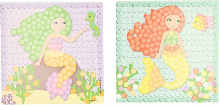 Produktbild PlayMais Mosaikkarten Dekorieren Traum Meerjungfrau