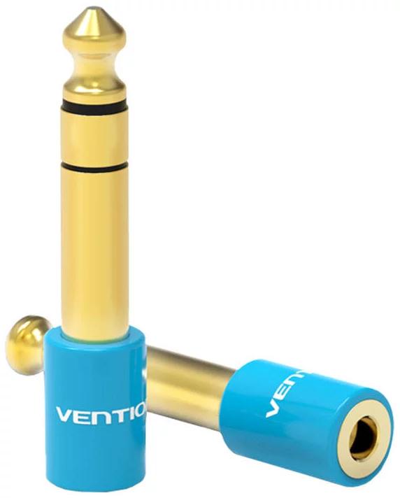 Vention Audio adapter VAB-S01-L, Jack 3.5mm to Jack 6.5mm (Angle adapter)