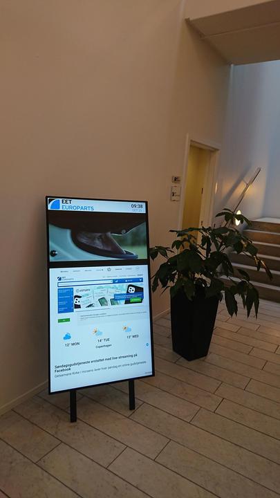 Produktbild Vivolink Portable Digital Signage Stand