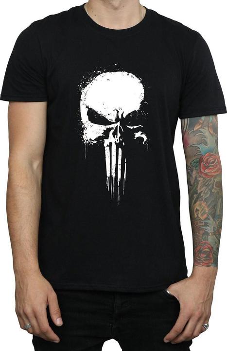 The Punisher Spray Logo Baumwolle TShirt