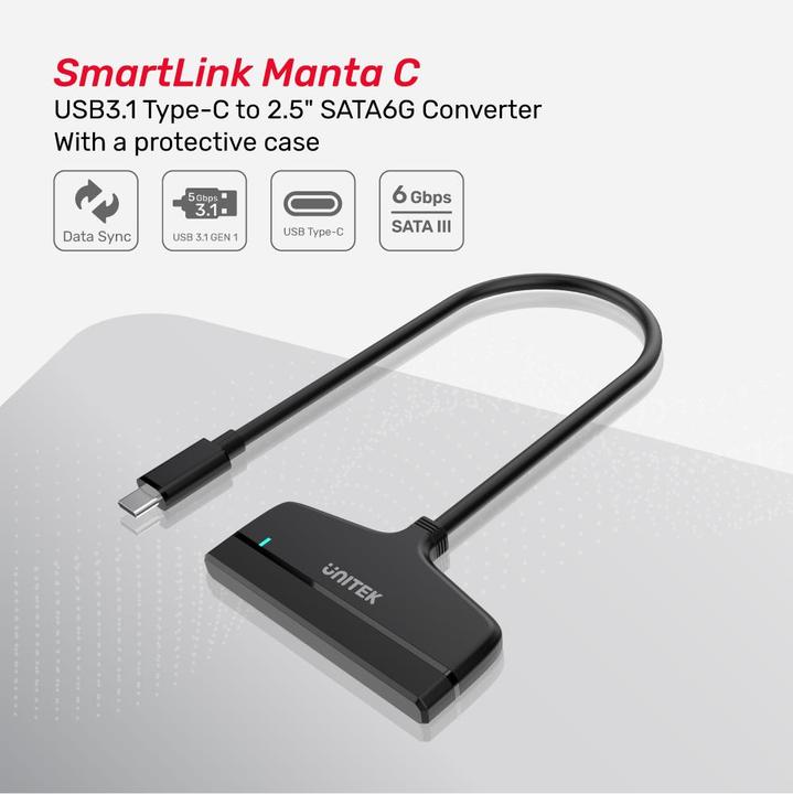Produktbild Unitek Y-1096A Schnittstellenkarte/Adapter SATA