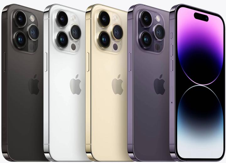 Produktbild Apple iPhone 14 Pro Max (256 GB, Silver, 6.70", SIM + eSIM, 48 Mpx, 5G)